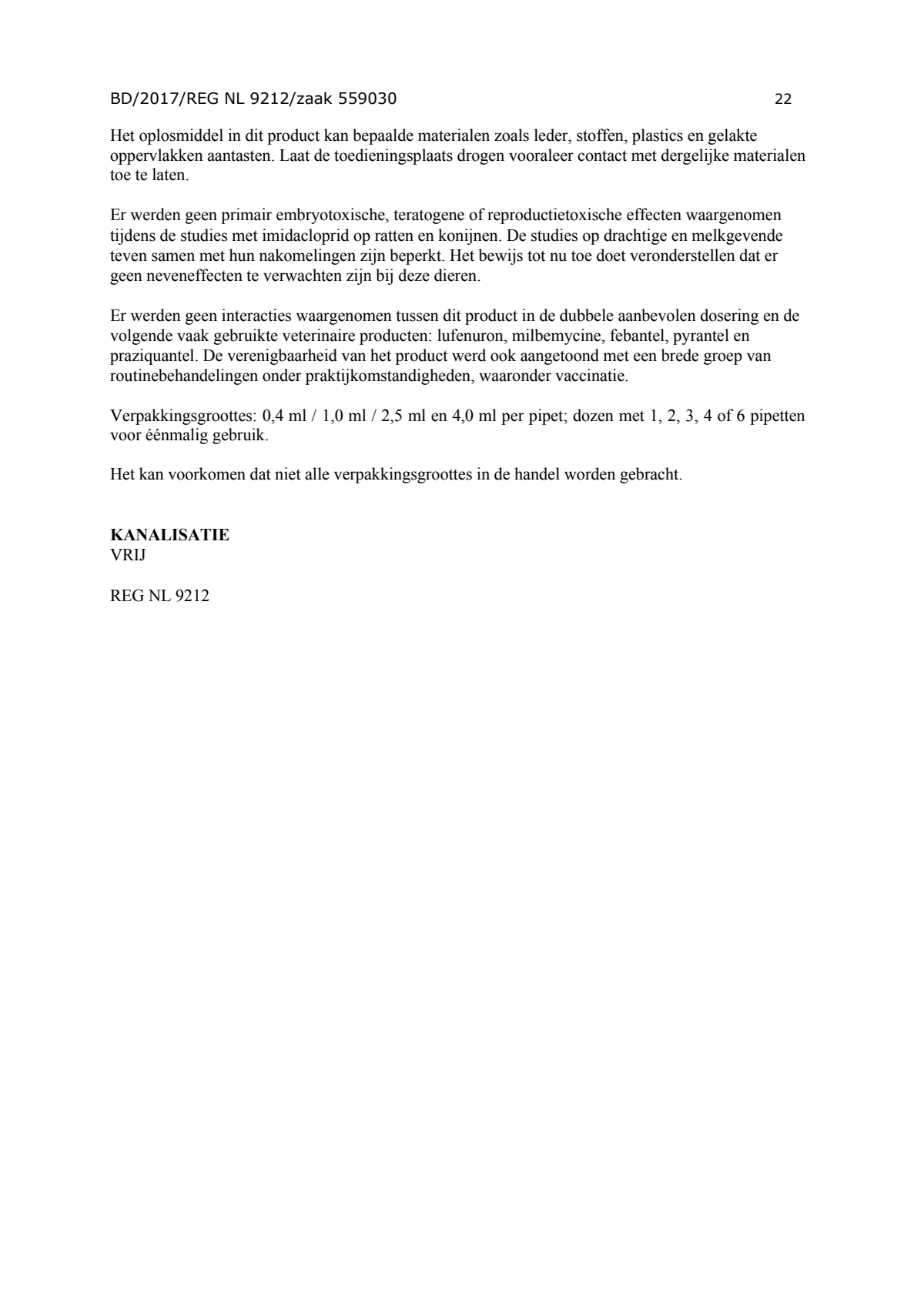Hond 100 afbeelding van document #22, instructions