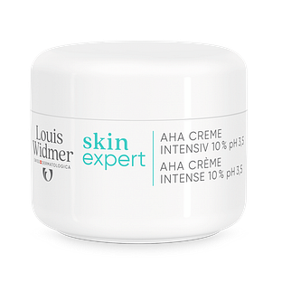 Louis Widmer Skinexpert AHA Crème Intensief 10 % pH 3,5 Zonder Parfum 50ML