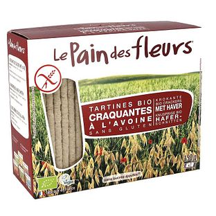 Le Pain des Fleurs Haver Crackers 150GR Le Pain des Fleurs Haver Crackers 150GR