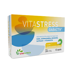 Vitanutrics Vitastress Gabactiv Capsules 40CP