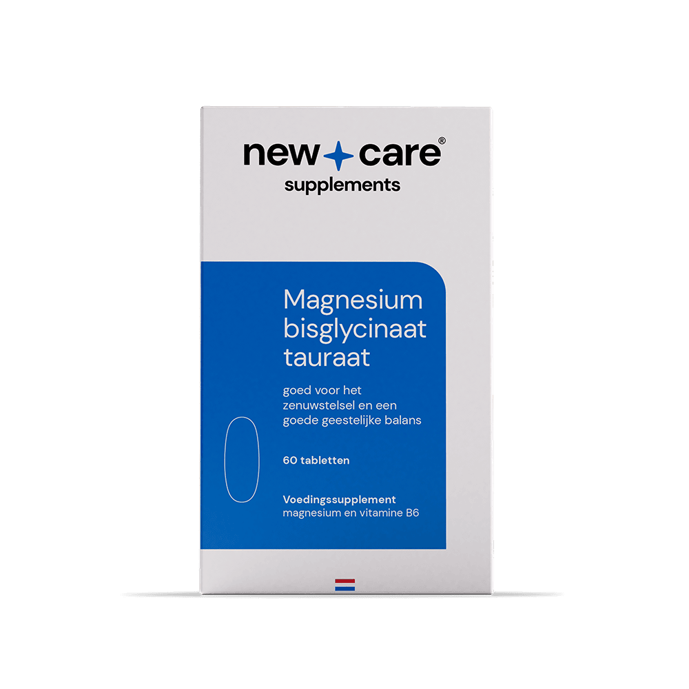 New Care Magnesium Bisglycinaat Tauraat Tabletten