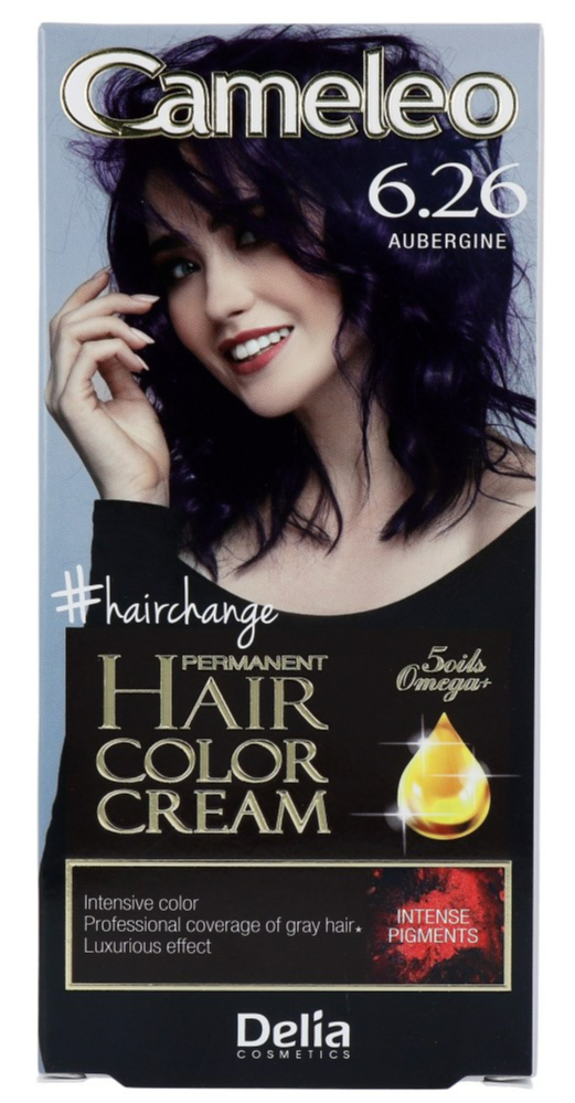 Cameleo Hair Color Cream 6.26 Aubergine afbeelding