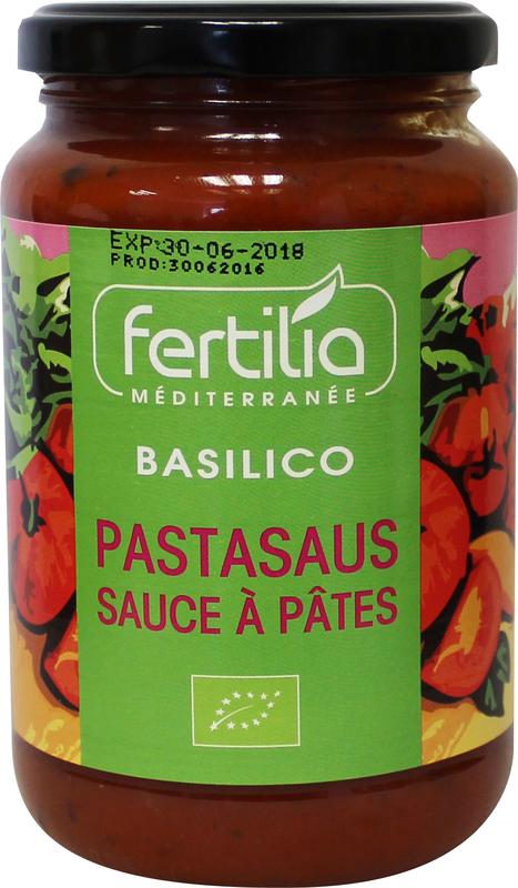 Fertilia Pastasaus Basilico Biologisch afbeelding