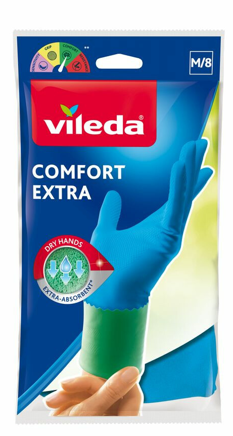 Vileda Handschoenen Comfort Extra M afbeelding