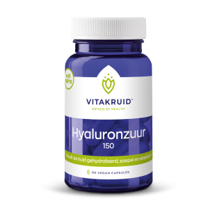 Vitakruid Hyaluronzuur 150 HyaMax® met vitamine C Anti-Aging 60CP