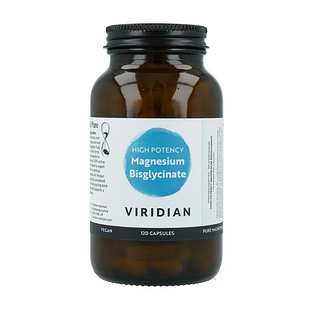 Viridian High Potency Magnesium Bisglycinate Capsules 120VCP