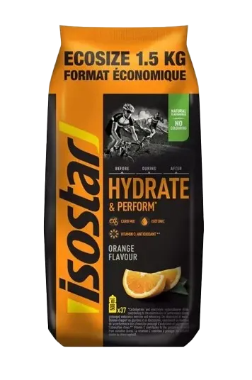 Isostar Hydrate & Perform Orange Poeder afbeelding 1