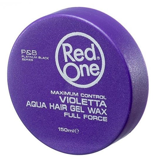 RedOne Aqua Hair Gel Wax Purple afbeelding 1