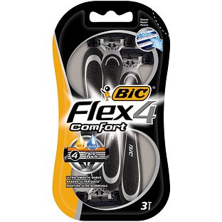 Bic Flex 4 Comfort Wegwerpscheermes 3ST