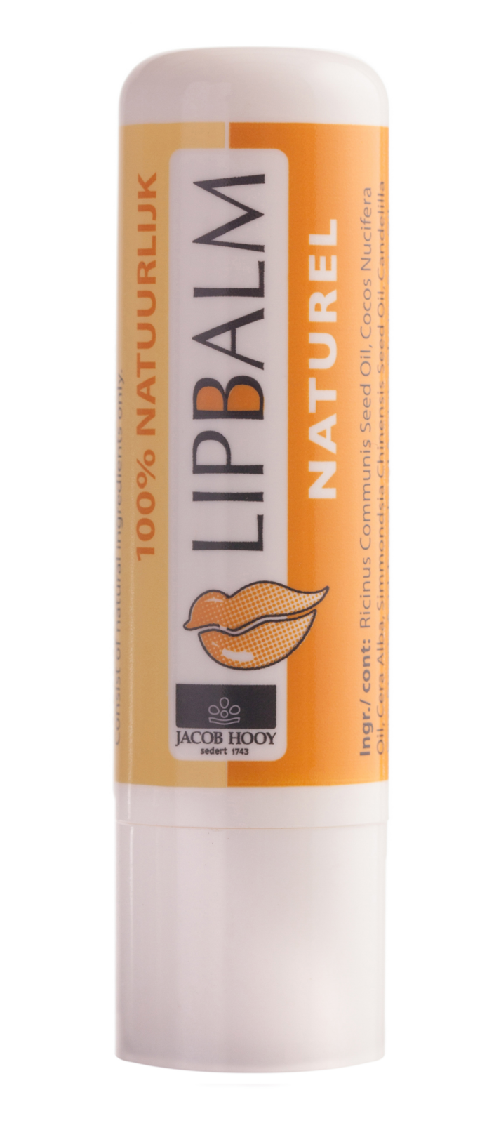 Jacob Hooy Lippenbalsem Naturel afbeelding