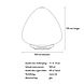 Chi Natural Life Space Aroma Diffuser 1ST afmeting en toelichting gebruik aroma brander