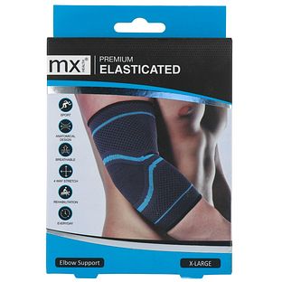 MX Health Premium Elasticated Elbow Support XL 1ST MX Health Premium Elasticated Elbow Support XL 1ST