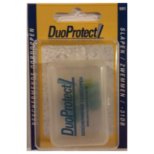 DuoProtect Beschermende Oordoppen 1PR DuoProtect Beschermende Oordoppen 1PR