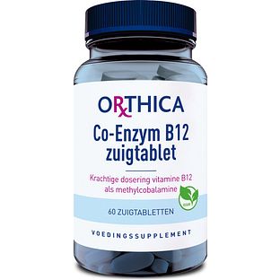Orthica Co-Enzym B12 Zuigtabletten 60TB