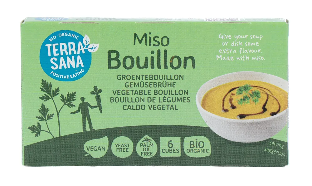 TerraSana Groentebouillon Miso 6ST