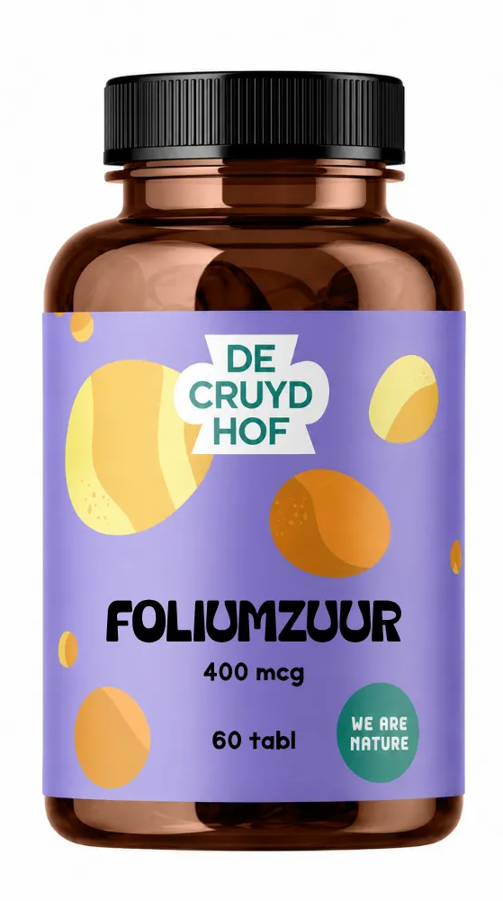 Cruydhof Foliumzuur 400mg Tabletten