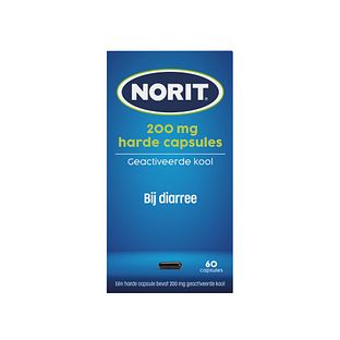 Norit Capsules 200mg Capsules 60ST