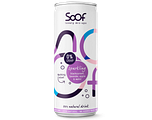 Soof Drink Sparkling Zwarte Bes, Lavendel, Appel & Water 250ML