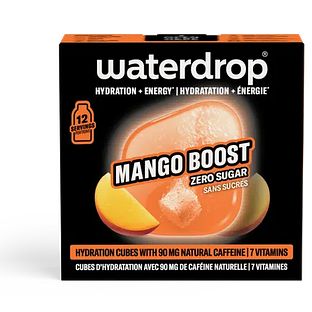 Waterdrop Mango Boost Hydration Cubes 12ST