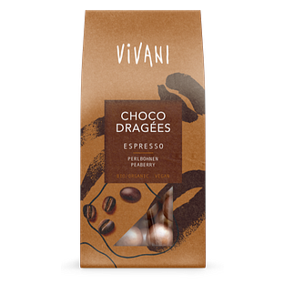 Vivani Choco Dragées Espresso 75GR