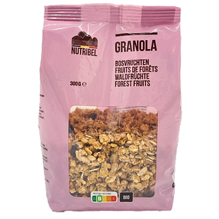 Nutribel Granola Bosvruchten 300GR