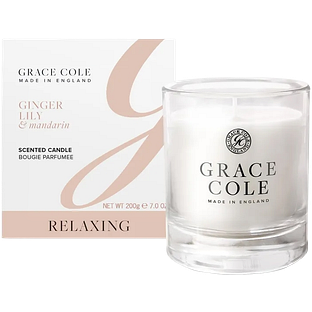 Grace Cole Ginger Lily & Mandarin Scented Candle 1ST