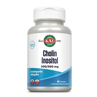 Kal Cholin & Inositol 500mg Tabletten 90TB