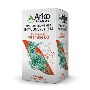 Arkocaps Plantaardige Vitamine D3 2000ie Capsules 45CP