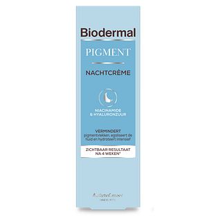 Biodermal Pigment Nachtcrème met Niacinamide & Hyaluronzuur 50ML