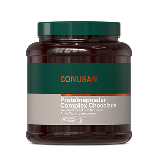Bonusan Proteïnepoeder Complex Chocolade 500GR Bonusan Proteïnepoeder Complex Chocolade 500GR