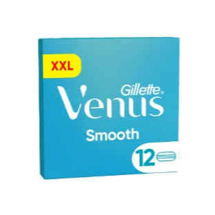 Gillette Venus Smooth Scheermesjes XXL 12ST