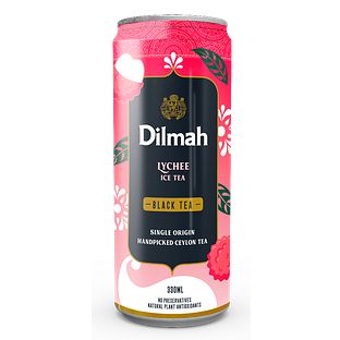 Dilmah Lychee Ice tea Black Tea 330ML Dilmah Lychee Ice tea Black Tea 330ML