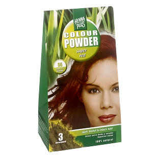 Hennaplus Colour Powder 55 Super Red 100GR