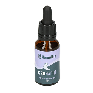 Hemplife CBD Nacht Druppels 20ML