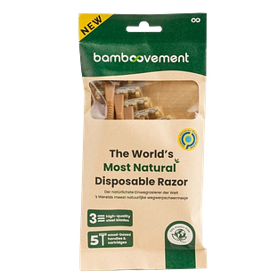 Bamboovement Wegwerpmesjes 5ST