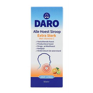 Daro Alle Hoest Siroop Extra Sterk 150ML
