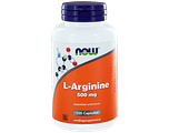 NOW L-Arginine 500mg Capsules 100ST