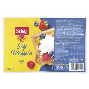 Schar Wafels Glutenvrij 100GR Schar Wafels Glutenvrij 100GR
