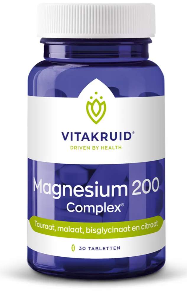 Vitakruid Magnesium 200 Complex Tabletten