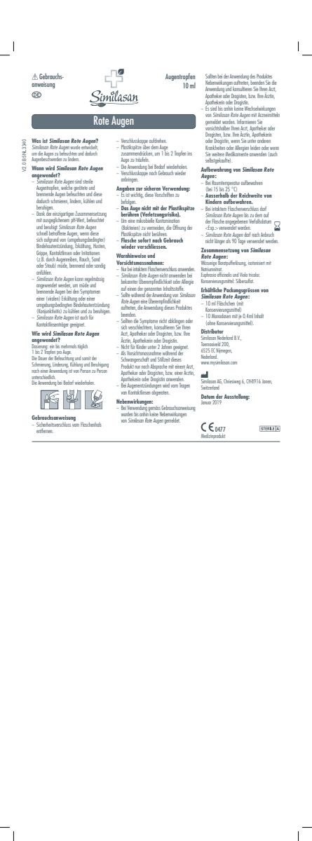 Rode Ogen Oogdruppels Nr1 afbeelding van document #2, instructions