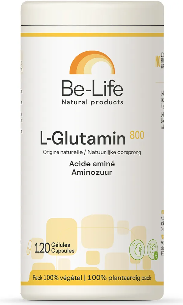 Be-Life L-Glutamin 800 Capsules 120CP