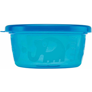 Nuby Bakje Met Deksel 6ST
