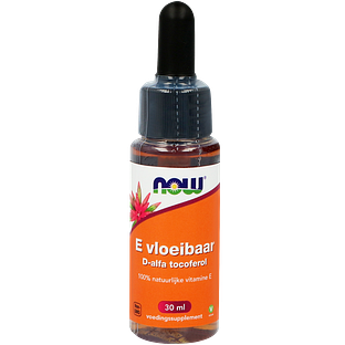 NOW E Vloeibaar D-alfa Tocoferol 30ML