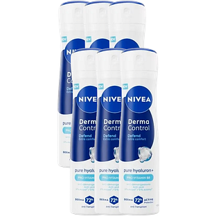 Nivea Derma Control Defend Deospray Multiverpakking 6x150ML
