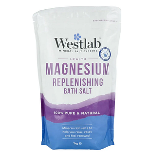 Westlab Magnesium Replenishing Bath Salt 1KG Westlab Magnesium Replenishing Bath Salt 1KG