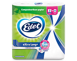 Edet Keukenpapier Extra Long 2ST Edet Keukenpapier Extra Long 2ST