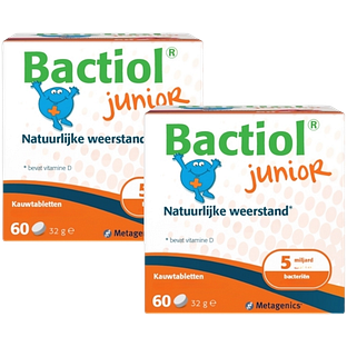 Metagenics Bactiol Junior Kauwtabletten 2x60KTB