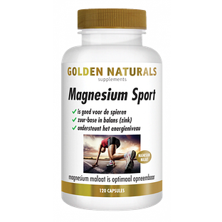 Golden Naturals Magnesium Sport Capsules 120VCP