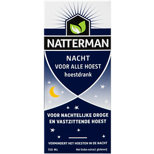 Natterman Hoestdrank Voor Alle Hoest Nacht 150ML