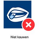 Niet kauwen